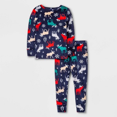 Toddler Boys' Pajama Set - Cat & Jack™ Navy 18M