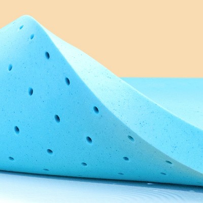 Subrtex 4 Inch Cooling And Breathable Gel-Infused Memory Foam Mattress Topper