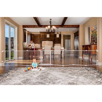 regalo 6 panel super wide baby gate