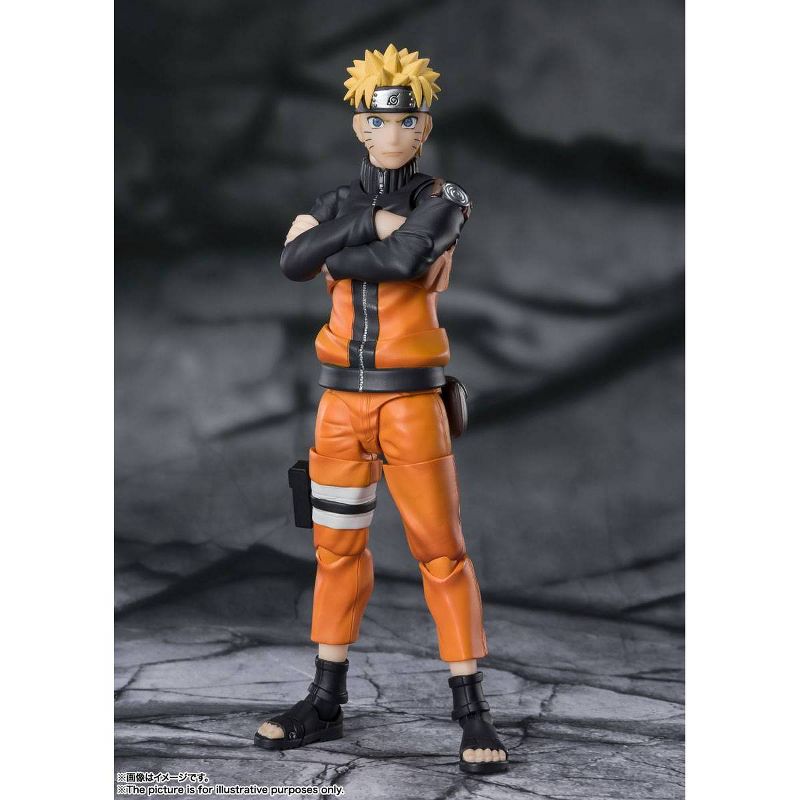 S.H.Figuarts Naruto Uzumaki -The Jinchuuriki Entrusted with Hope Naruto - Shippuden Bandai Spirits Figure, 4 of 9