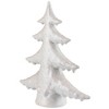 Northlight Shiny Speckled Christmas Tree Tabletop Decoration - 10" - White - 4 of 4
