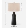 Uttermost 30299 Jett Black Table Lamp - 3 of 4