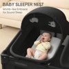 BabyBond 4 in 1 Convertible Baby Playard, Baby Bassinet, Diper Changer, Portable Crib with Mattress, Mosquito Net and Toy Bar for Newborn to Toddles - 3 of 4