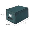 Hastings Home Ornament Storage Box Flip Top Organizer Cube with Compartments and Dividers - for Christmas Bulbs and Decorations - 3 of 4