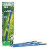 Ticonderoga Erasable Colored Pencils, Blue, 12 Per Pack, 2 Packs - image 2 of 3