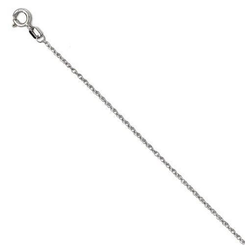 Pompeii3 1/5Ct Round Diamond Necklace Heart Shaped Pendant in 10k White or Yellow Gold, 3 of 5
