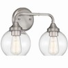 Craftmade Lighting Glenda 2 - Light Vanity in  Brushed Polished Nickel - 2 of 4