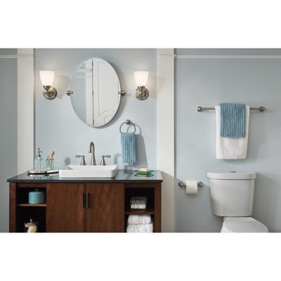 Moen Banbury Brushed Nickel Bathroom Hardware Kit with Zinc