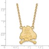 Black Bow Jewelry 10k Yellow Gold East Carolina Pirates NCAA Necklace 18 Inch - 2 of 4