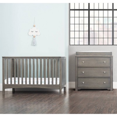Child Craft Forever Eclectic London 4-in-1 Convertible Crib - Dapper Gray