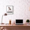 Stupell Industries Pink Bow & Dog Bookstack Framed Giclee Art - 3 of 4