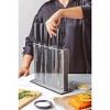 Schmidt Brothers Jet Black 7-Piece Knife Block Set Matte Black/Stainless  Steel SBCJB07PM1 - Best Buy