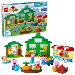 LEGO DUPLO Peppa Pig Grandpa Pig’s Garden and Greenhouse Building Set 10461 - 1 of 4