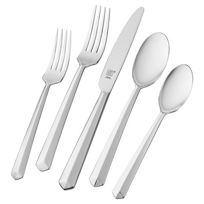 ZWILLING Alluri 42-pc 18/10 Stainless Steel Flatware Set