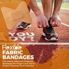 MEDca Flexible Fabric Fingertip Bandages - 100 Count Box of Flex Fabric Adhesive Bandages for Finger Care and Wound Protection - 3 of 4