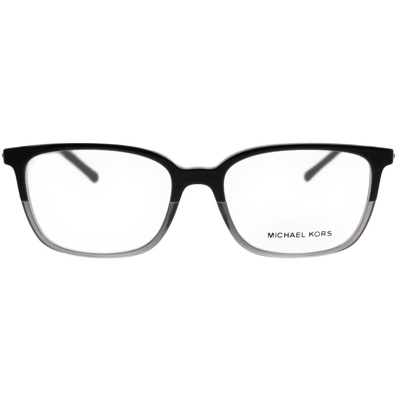 Michael Kors Bly  3280 Womens Rectangle Eyeglasses Black/Transparent Grey 53mm, 2 of 4