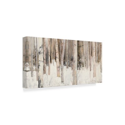 Trademark Fine Art -Julia Purinton 'Warm Winter Light Iii' Canvas Art