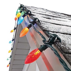 NOMA Quick Clip C9 LED Christmas String Lights, 66.8 Foot - 1 of 4