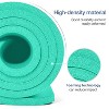 Gruper Thick Yoga Mat Non Slip, Large Size 72" L x 32" W x 0.6" TH, Premium Exercise & Fitness Mat with Carrying Strap and Bag, Workout Mats for Home - 4 of 4