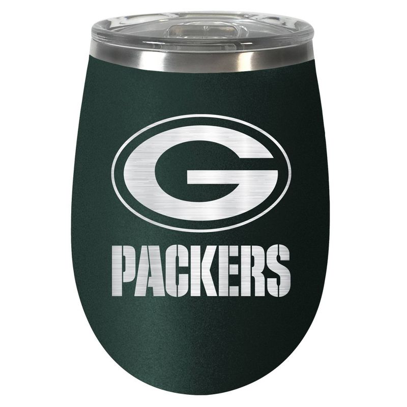 NFL Green Bay Packers 10oz Team-Colored Wine Tumbler, 1 of 2