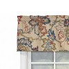 RLF Home 100% Cotton High Quality Silvia Tailored Window Valance with 1.5" Rod Pocket 50" W X 12" L Multi - 4 of 4