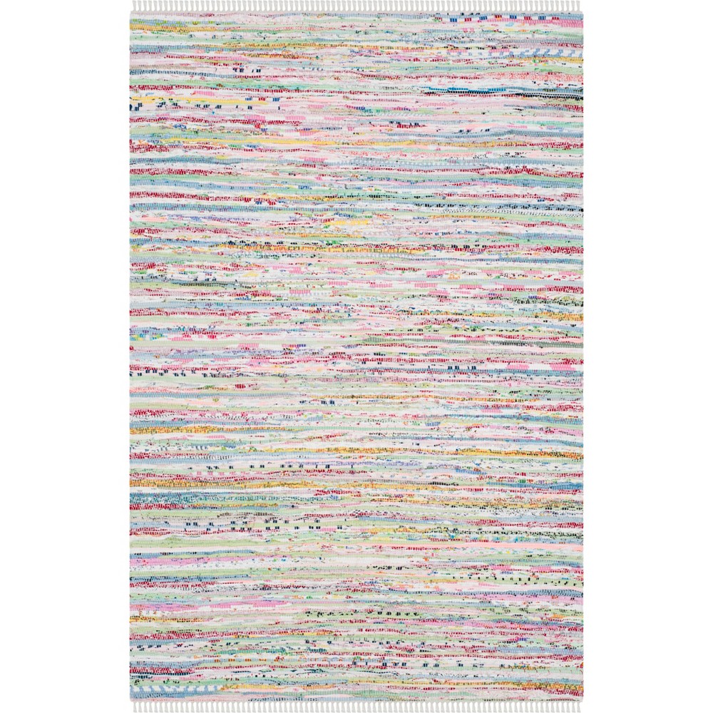 3'x5' Spacedye Design Woven Accent Rug Light Green - Safavieh