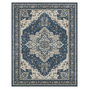 Abynow Medallion Faded Persian Indoor Area Rug - 1 of 4