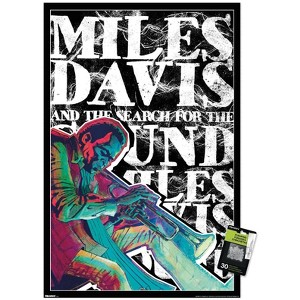 Trends International Miles Davis - Illustrated Trumpet Unframed Wall Poster Prints - 1 of 4
