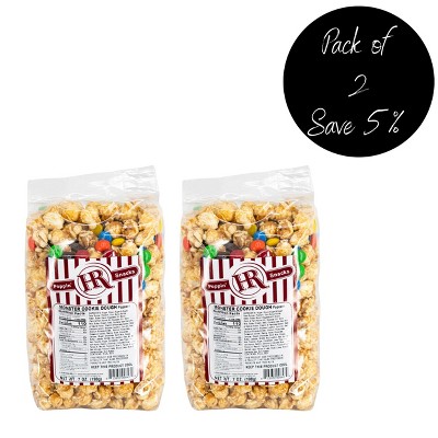 HR Poppin' Snacks 7 oz Monster Cookie Dough Popcorn - Pack of 2