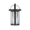 Chloe Lighting Angelo Transitional 1 Light Rubbed Bronze Outdoor Wall Sconce 14" Height - 3 of 4