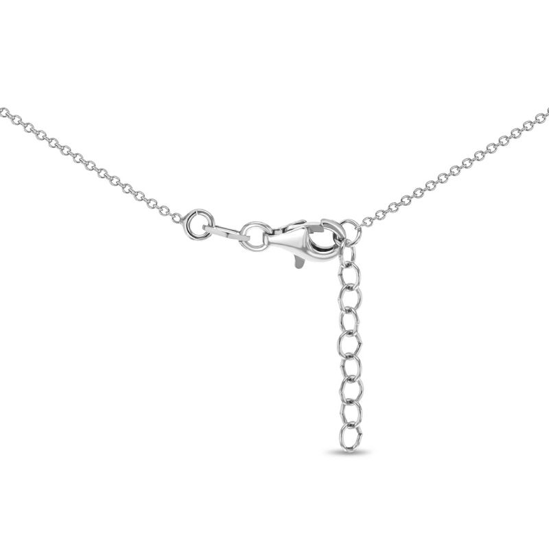 Girls' Tiny Puffed Star Sterling Silver Necklace - In Season Jewelry, 6 of 7