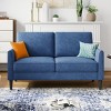58" W Loveseat Sofa Couch for Living Room,Bedroom,Apartment and Small Space,Easy Assembly - 2 of 4