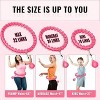 MAICIFI 65in Weighted Hula Hoop for Women - 32 Detachable Knots, Silent Workout, Waist & Abs 2-in-1 - 3 of 4