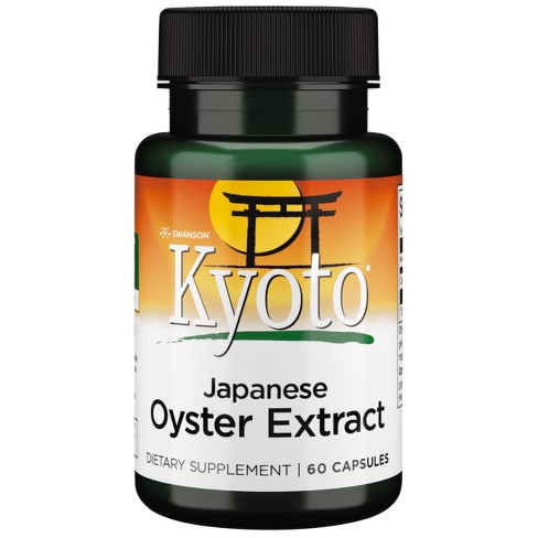 Swanson Dietary Supplements Japanese Oyster Extract 500 Mg 60 Caps