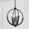 Capital Lighting Clive 4 - Light Pendant in  Carbon Grey/BlackIron - 3 of 4