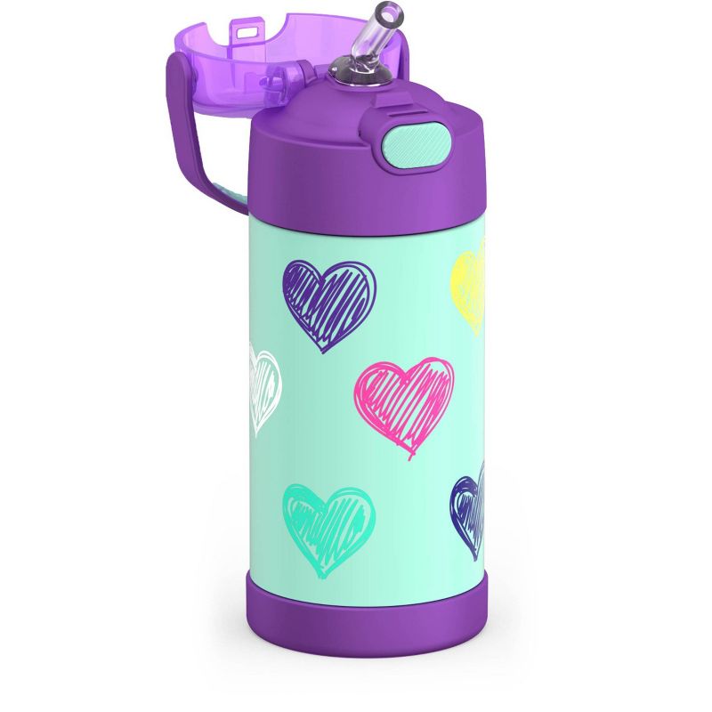 Thermos Kids' 12oz Stainless Steel FUNtainer Water Bottle with Bail Handle, 5 of 13