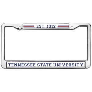 Tennessee State University School Logo Full Size Standard License Plate Metal Frame - 1 of 4