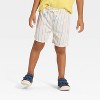 Grayson Mini Toddler Boys' French Terry T-Shirt and Shorts Set - Yellow - 4 of 4
