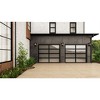 Urban Ambiance Luxury Mid-Century Modern Outdoor Wall Sconce 12''H x 9.125''W,  Midnight Black Finish,  Riverside Collection, UHP1310 - 2 of 4