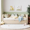 Twin Size Upholstered Daybed with Pop Up Trundle - 2 of 4