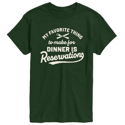 Men's - Instant Message - My Favorite Thing To Make For Dinner Short Sleeve Graphic T-Shirt