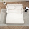 Whisen 59.5" Convertible Sleeper Sofa with Storage and Charging - 2 of 4