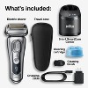 Braun Series 9-9370cc Men's Rechargeable Wet & Dry Electric Foil Shaver with Clean & Charge Station - 2 of 4