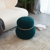 OUTSUPPLY Snowman Stool, Footstool, Playful Accent Seat for Living Room, Nursery & Kids Room - 4 of 4