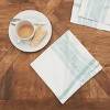 C&F Home Rose Trellis Jacquard Sea Glass Napkin Set of 6 - 4 of 4