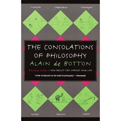 The Consolations of Philosophy - (Vintage International) by  Alain De Botton (Paperback)