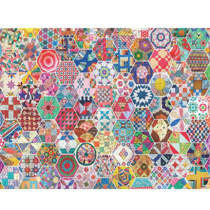 Springbok Spring and Summer: Crazy Quilts Puzzle 500pc, 3 of 6