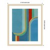 Amanti Art Keep in Your Lane IV by Pippin Schupbach Wood Framed Wall Art Print - 4 of 4