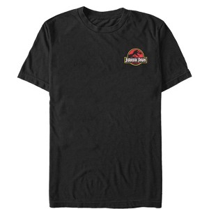 Men's Jurassic Park Classic Logo Badge T-Shirt - 1 of 4