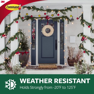 Large Oil Rubbed Bronze Metal Outdoor Hook with Adhesive Strips